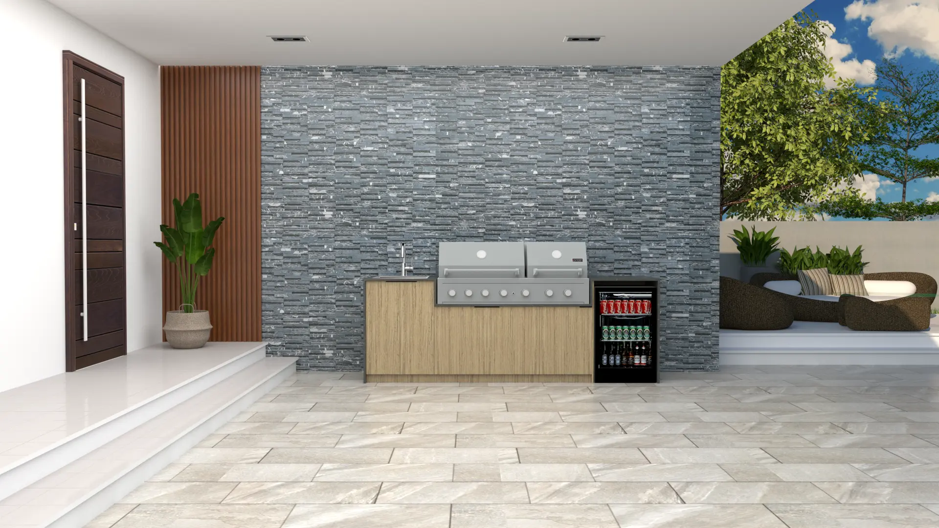 OUTDOOR DOMAIN-KEMBERLEY-BLACK TOPS