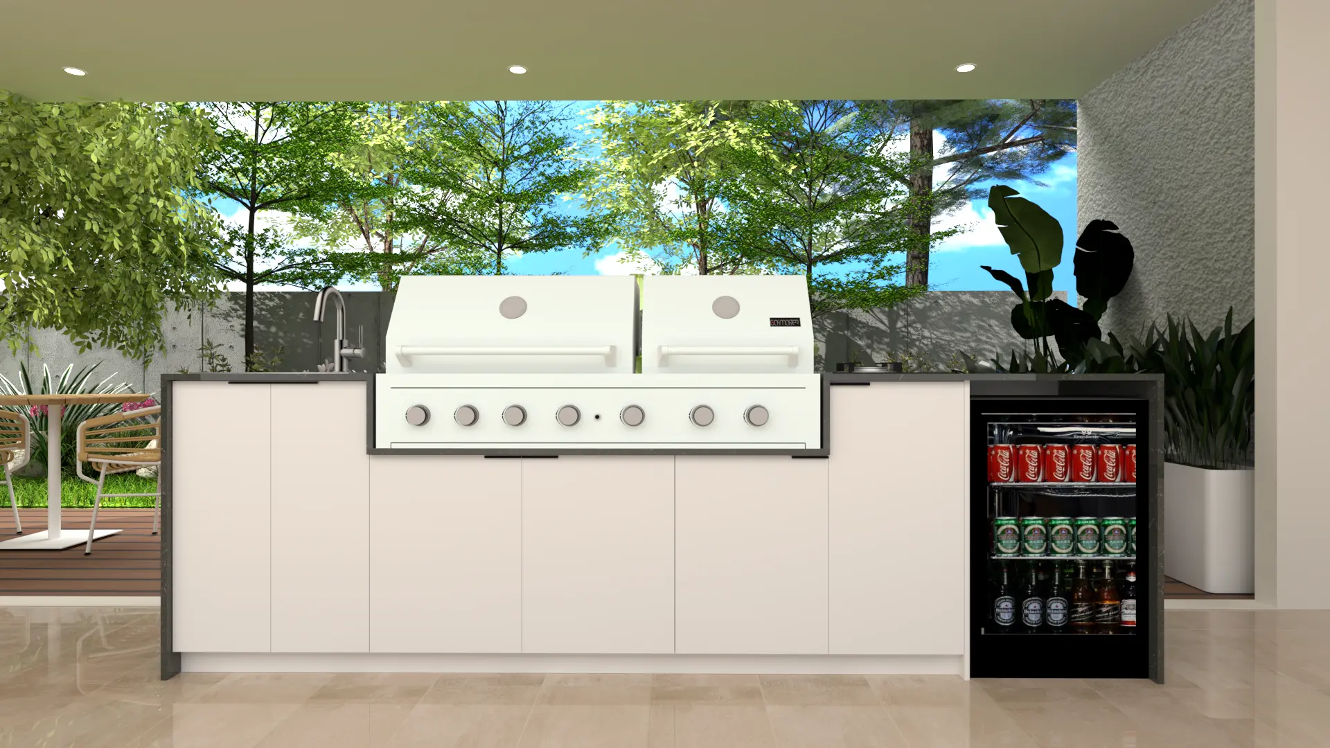 OUTDOOR DOMAIN-OUTBACK-WHITE TOPS