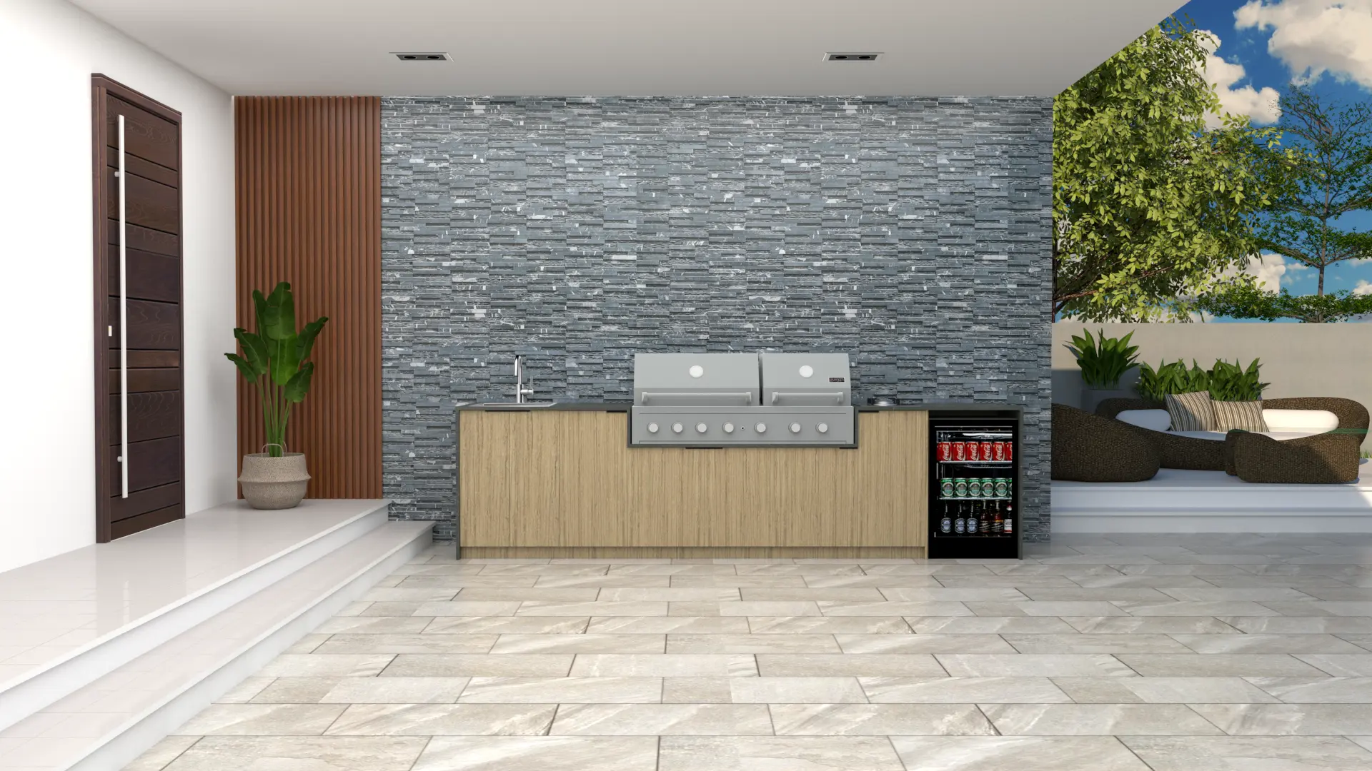 OUTDOOR DOMAIN-ADELAIDE-BLACK TOPS