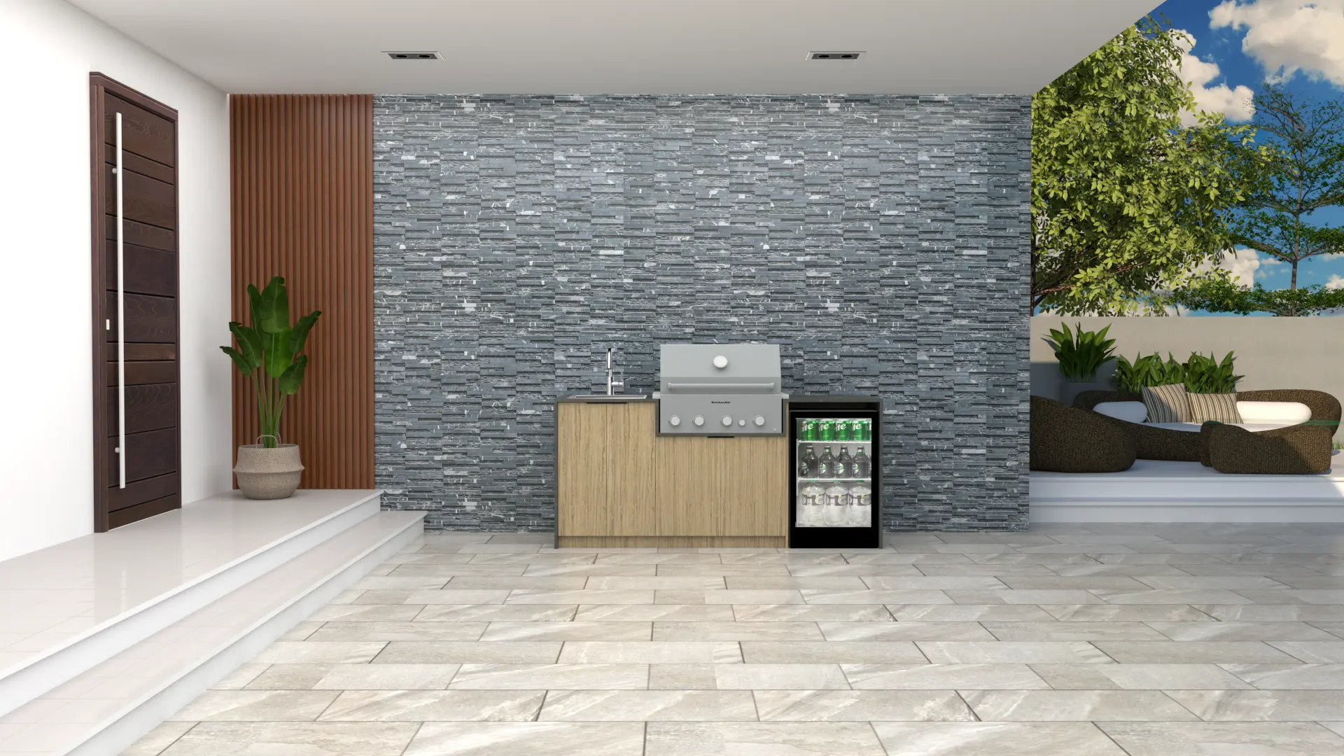 OUTDOOR DOMAIN-DARWIN-BLACK TOPS